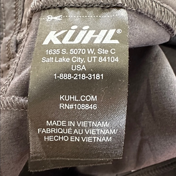 Kuhl Freeflex Roll-Up Pant Sz 4 Tall Grey - Picture 13 of 16